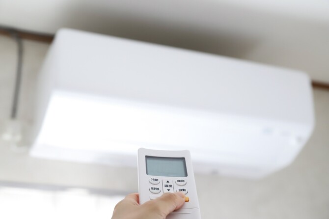 冷暖房(エアコン)の効率化で節電