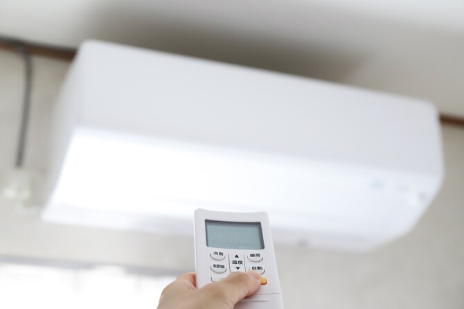 冷暖房(エアコン)の効率化で節電 冷暖房(エアコン)の効率化で節電