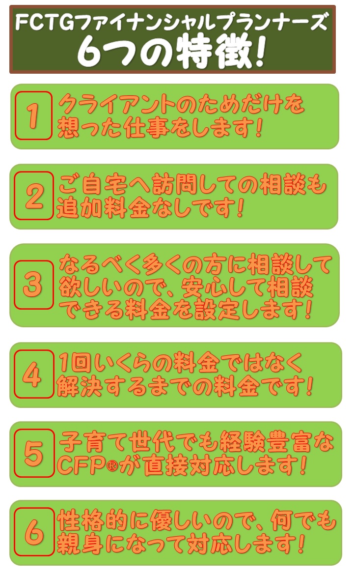 6つの特徴 6つの特徴