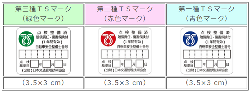 TSマーク一覧 TSマーク一覧